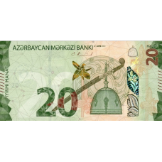 (535) **PN41 Azerbaijan 20 Manat Year 2021